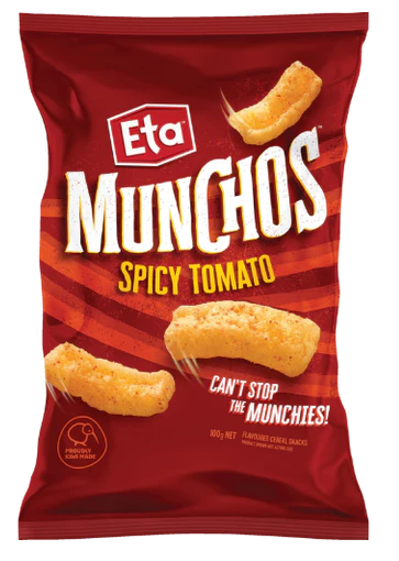 [MARCHETTI150660-B] Munchos Spicy Tomato 12 x 100gm