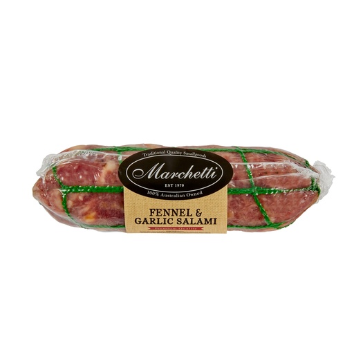 [MARCSALFENGAR-K] Marchetti- Salami Fennel & Garlic r/w 300g