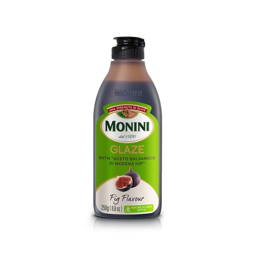 [MONOILGLAFIG250-B] Monini- Balsamic Glaze Fig 8 x 250ml
