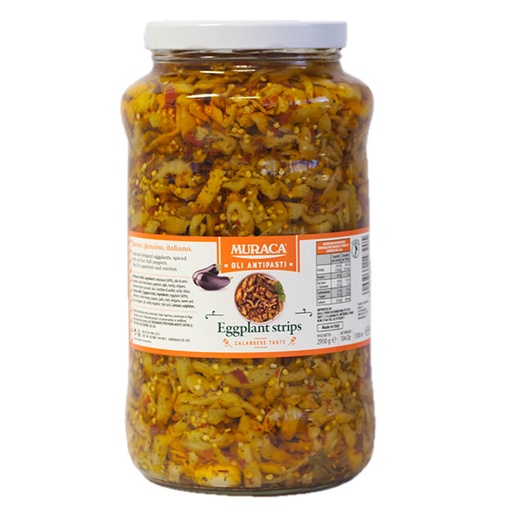 [MUREGGSTR3.1-UC4] Muraca- Eggplant Strips 3.1kg
