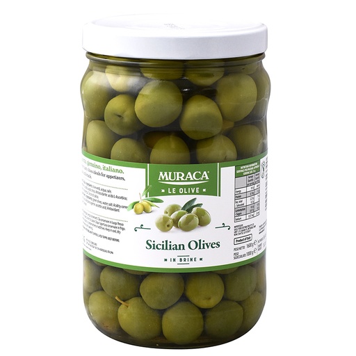 [MUROLISIC-U] Muraca- Olives Sicilian 1.7kg