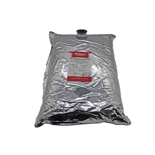 [MURPEPCREHOT5] muraca pepper cream spicy hot 4 x5kg [B]