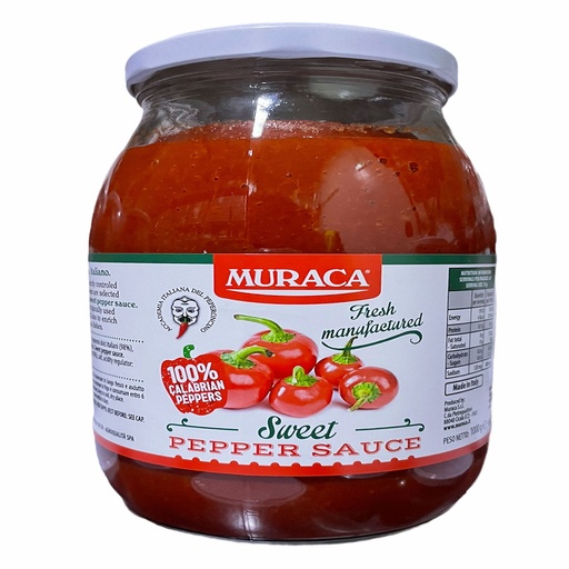 [MURPEPSAUSWE1-B] Muraca- Pepper Sauce Sweet 6 x 1kg