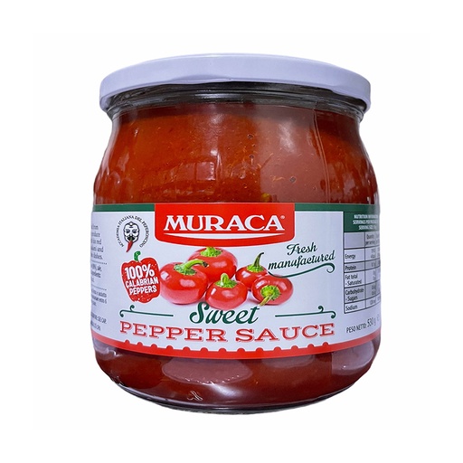 [MURPEPSWE530] muraca pepper sweet sauce 6 x 530g [B]