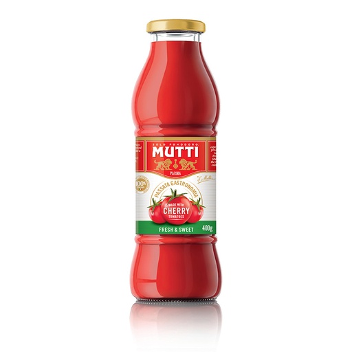[MUTPASGASCHETOM400-B] Mutti- Passata Gastro Cherry Tom 6x400