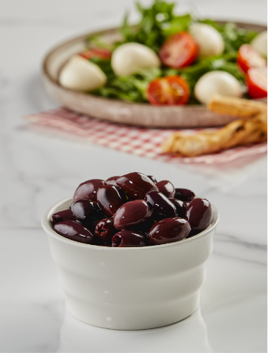 [AUSOLIKALPIT300-B] Ausfresh- Kalamata Olives Pitted In Brine 6 x 300g (890183)