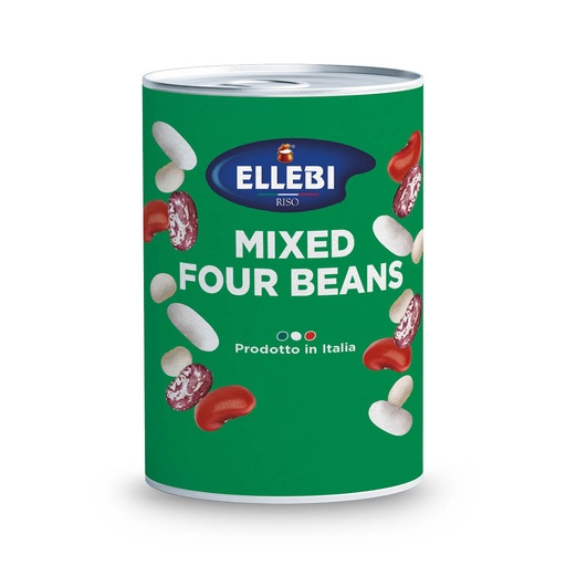 [ELL4BEA400-B] Ellebi- Beans 5 Bean Mix 12 x 400g