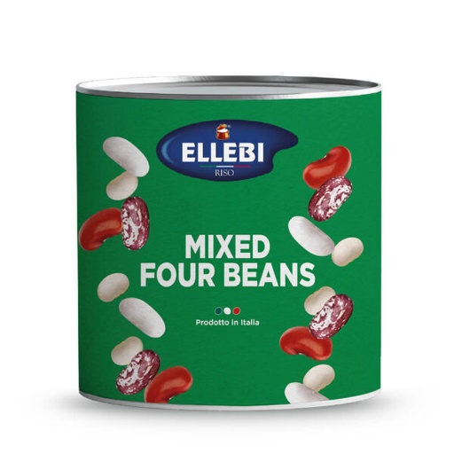 [ELL4BEA2500-B] Ellebi- Beans 5 Bean Mix 6 x 2.5kg