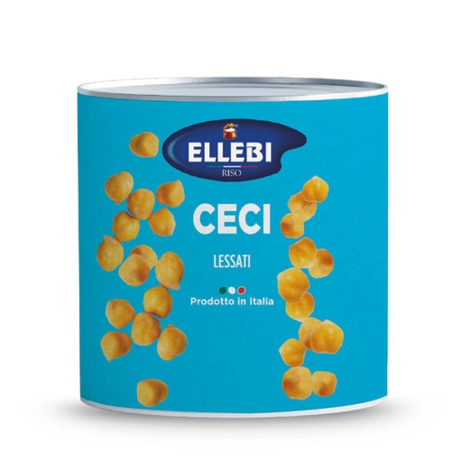[ELLCHP2500-B] Ellebi- Beans Chick Peas 6 x 2.5kg