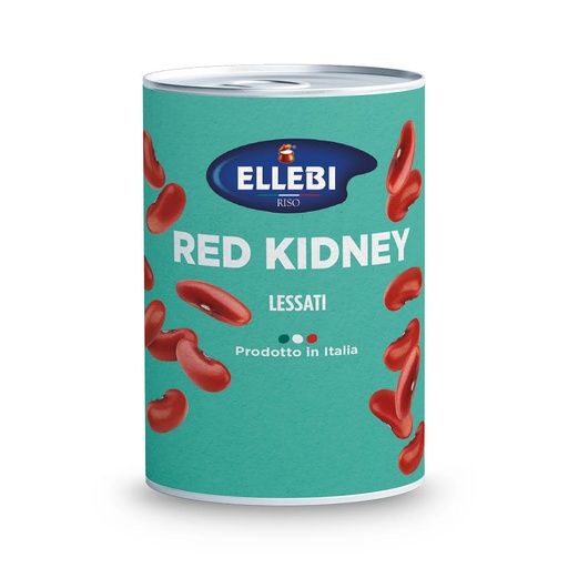 [ELLRKB400-B] Ellebi- Beans Red Kidney 12 x 400g
