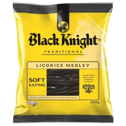 [MARCHETTI150961] black knight licorice medley 10x500g [B]*