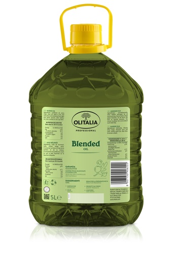 [OLITBLE5L-B] Olitalia- Blended 2x5L (10% Evo/90% Sunflower Oil)