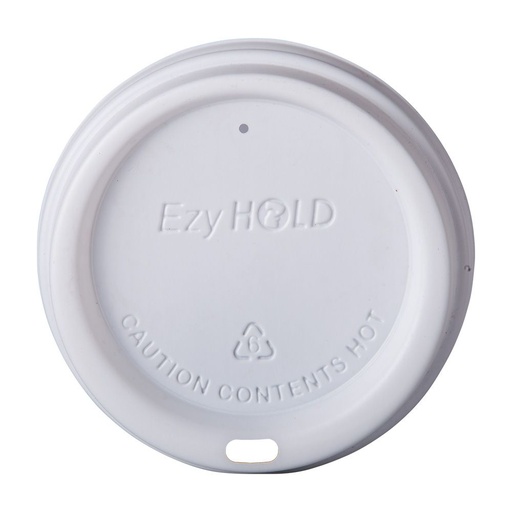 [LVZ-24800029-B] Pinnacle- 8oz Travel Lid (80mm) - White x 1000