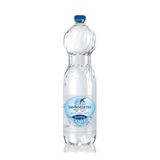 [SBMWF15PET] SAN BENEDETTO SPARKLING WATER PET 6x1.5L[B]*