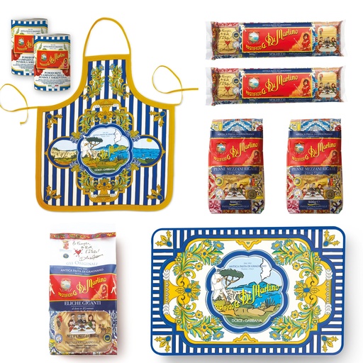 [PDMDGNAPTIN-B] Di Martino- D&G Napoli ml Tin Pasta Di Gragnano 5 x 500g