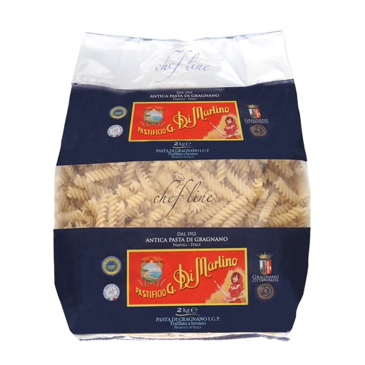 [PDMFSTORT2-B] Di Martino- Tortiglioni (Fusilli) Pasta Di Gragnano 6 x 2kg - Fs
