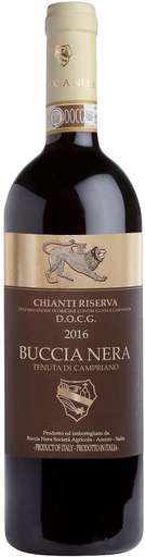[BN-RCN18-B] Buccia Nera- Riserva Chianti 2018 (6x750ml)