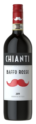 [CST-BR22-B] Castellani - "Baffo Rosso" Chianti 2022 (6x750ml)
