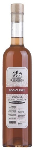 [CNV-ERBE] IL CONVENTO - LIQUORE ALLE 12 ERBE (500ML)