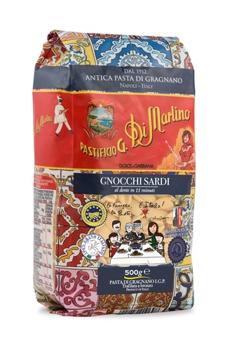 [PDMRETGNOS500-B] Di Martino- Dolce & Gabbana Gnocchi Sardi 12x500g