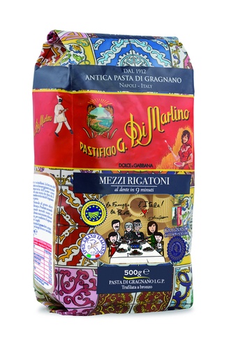 [PDMRETRIGA500-B] Di Martino- Dolce & Gabbana Mezzi Rigatoni 10x500g