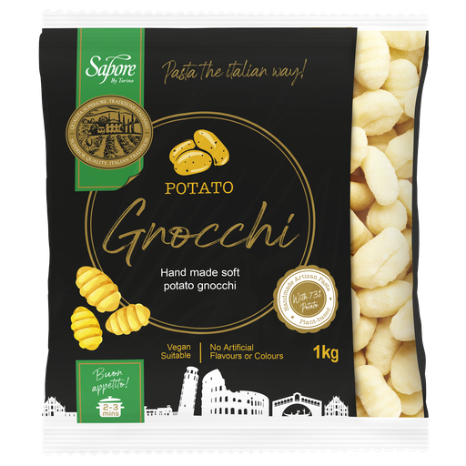 [SAPGNO-B] Sapore - Potato Gnocchi 1kg x 6