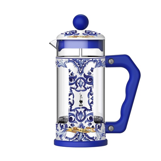 [BIACOFPREDGBLU1-UC4] Bialetti- Coffee Press D&G 1Lt* Blue (5354)