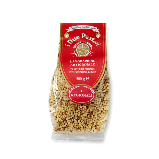 [IDUEPSAFRE-B] I Due Pastori- Toasted Fregola Sarda Pasta 24x500g
