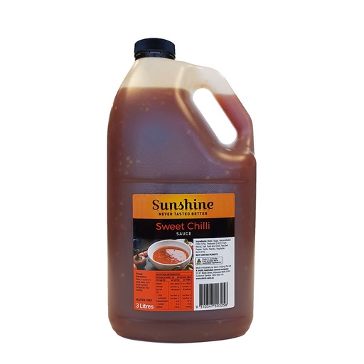 [SUNSWECHISAU3LT-UC4] Sunshine- Sweet Chilli Sauce 3Lt