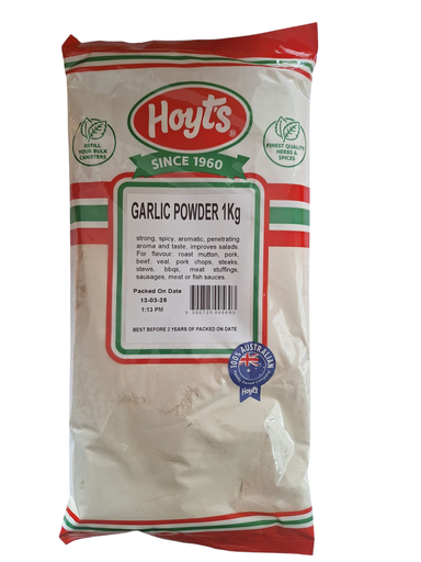 [HTGARPOW1KG-UC12] Hoyts- Garlic Powder 1kg