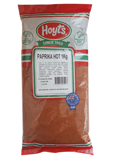 [HTPAPHT1KG-UC12] Hoyts- Paprika Hot 1kg