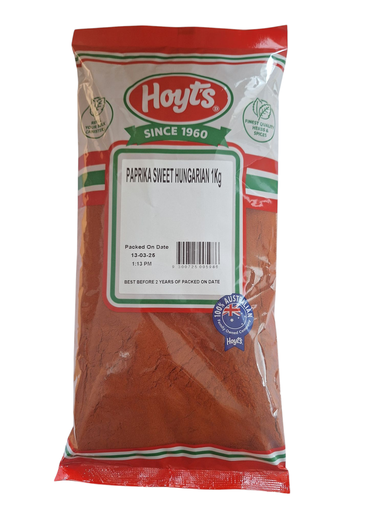 [HTPAPSWE1KG-UC12] Hoyts- Paprika Hungarian Sweet 1kg