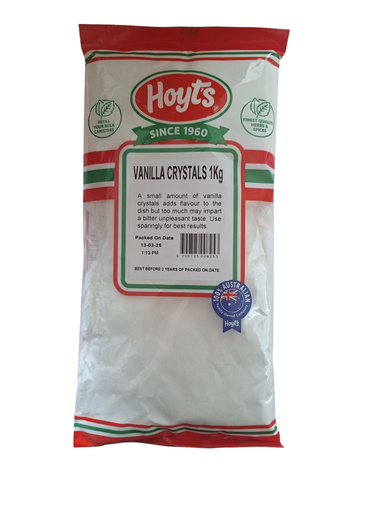 [HTVANCRY1KG-UC12] Hoyts- Vanilla Crystals 1kg