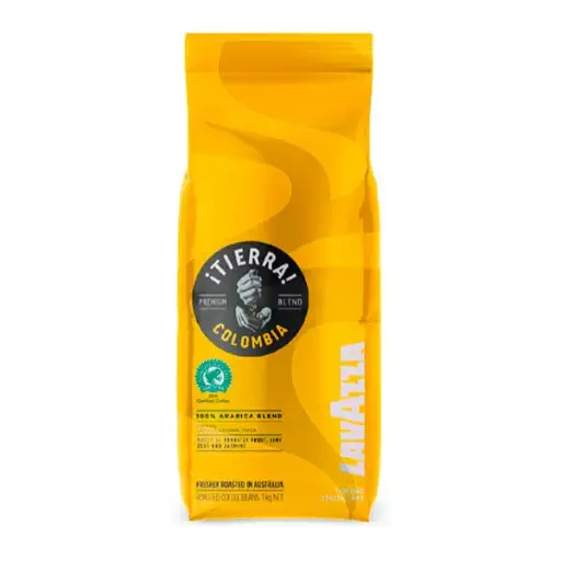 [LVZTCB6-B] Lavazza- Tierra Colombia Beans 6x1kg