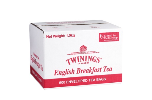 [TWINENG500-B] Twinings- English Breakfast Tea Env x 500