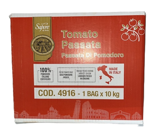 [SAPPAS10KG-U] Sapore - Tomato Passata 10kg