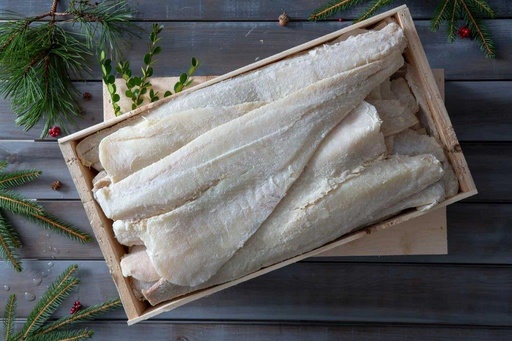 [LINSPL1000-B] Baccala Wetsalted Split Ling 1000-2000gm 25kg
