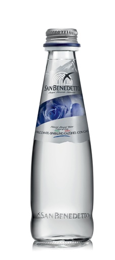 [SBMWPS25CL-B] San Benedetto- Prestige Rose Edition SPARKLING GLASS 250ml x 24 (16238)