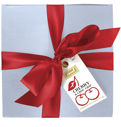 [ITAPANCHEC9-B] Ital- Panettone Premium Amarena & Choc Chip (gift box) 900g x4* (SI-PCHEC9)