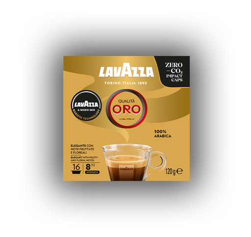 [LVZQUACAP-B] Lavazza Aam Qualita Oro 16 Capsule (88292) (6 Box)