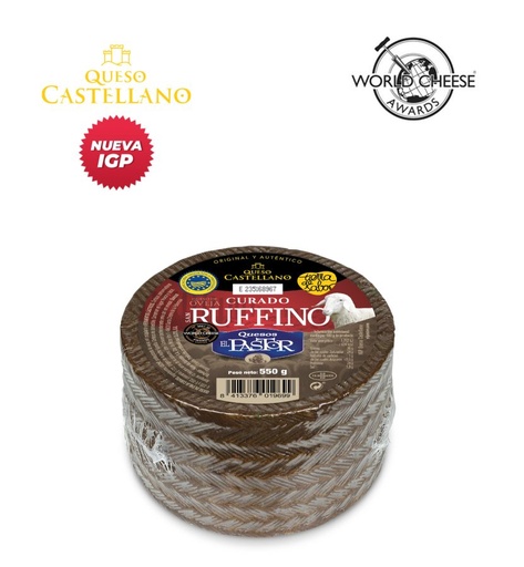 [4534-K] Sheep Cheese Igp Castellano Curado Pasteurised 3kg R/W