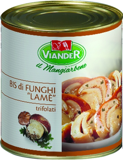 [6080503-B] Viander Mixed Mushrooms W. Garlic & Parsley 6X800G
