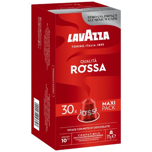 [LVZ-7035-B] Lavazza Ncc Rossa 30 Capsule (8 Pk) [B]