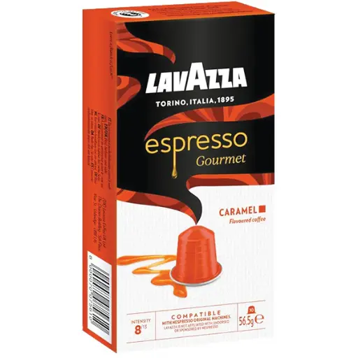 [LVZ-7153-B] Lavazza Ncc Caramel 10 Capsule (10 Pk) [B]