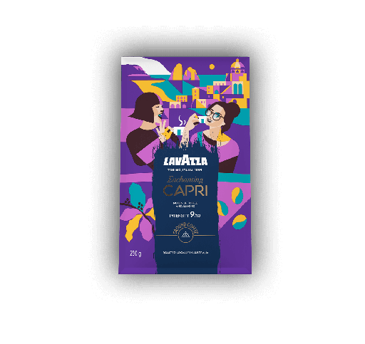 [LVZ-80133-B] Lavazza Tales Of Italy Capri Ground Coffee 4X250G [B]