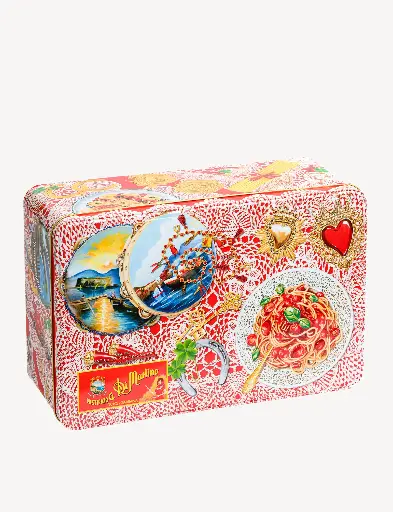[PDMDGPORTA-B] Di Martino- D&G ml Tin- PORTAFORTUNA Pasta Di Gragnano 5 x 500g