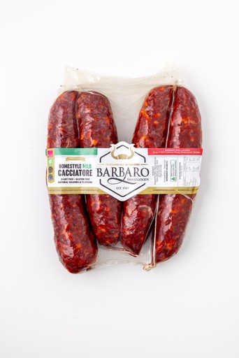 [BARCACFINMIL-KC6] Barbaro- Cacciatori Finocchio Mild 4Pk r/w 500g 