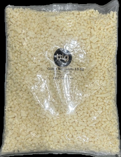 [GIUMOZA-B] Big Cheese - 4mm Diced Mozzarella 2.5kg x 4