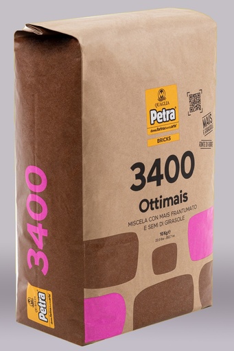 [PETFAROTT3400-U] Petra- 3400 Farina Brick Ottimais 10kg 