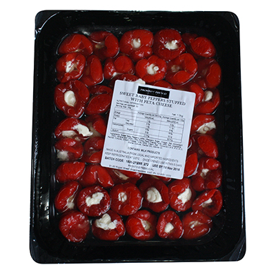 [PROFREPEPFET1.25-UC4] Pronto E Fresco- Pepperbell w Fetta 1.25kg 